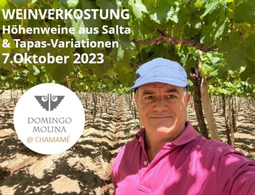 Weinverkostung Weingut Domingo Molina, Höhenlagenweine und Tapas: 7. Oktober 23