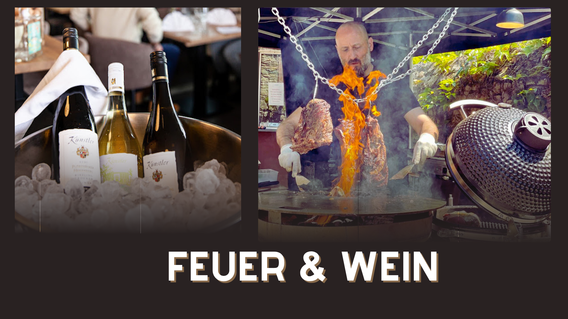 Fernando grillt zum Wein